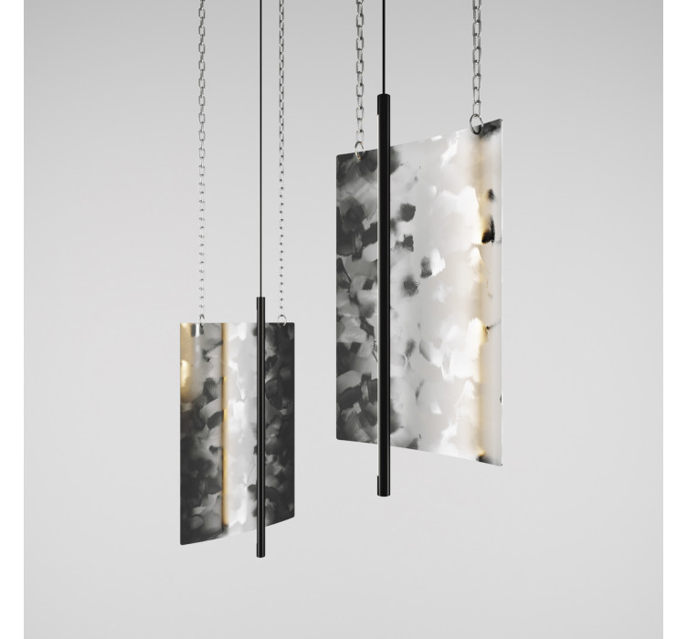 Підвісний світильник Svitlotin — medium pendant brush strokes1